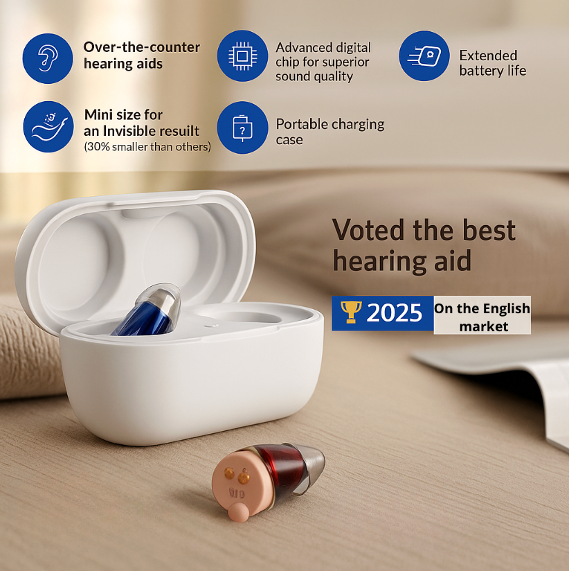 Sense – The discreet hearing aid that changes everyday life