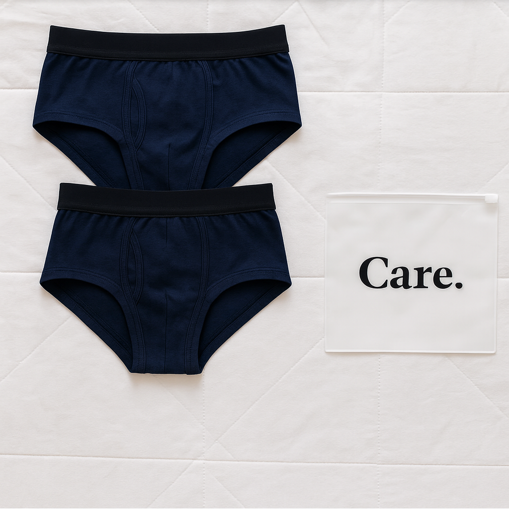 Care. - Ultra-absorbent incontinence briefs for men