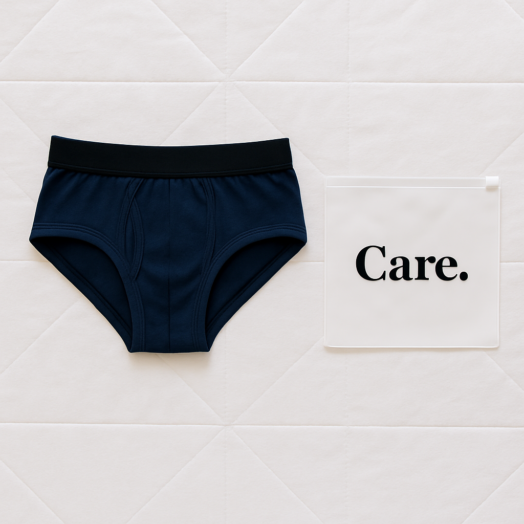 Care. - Ultra-absorbent incontinence briefs for men