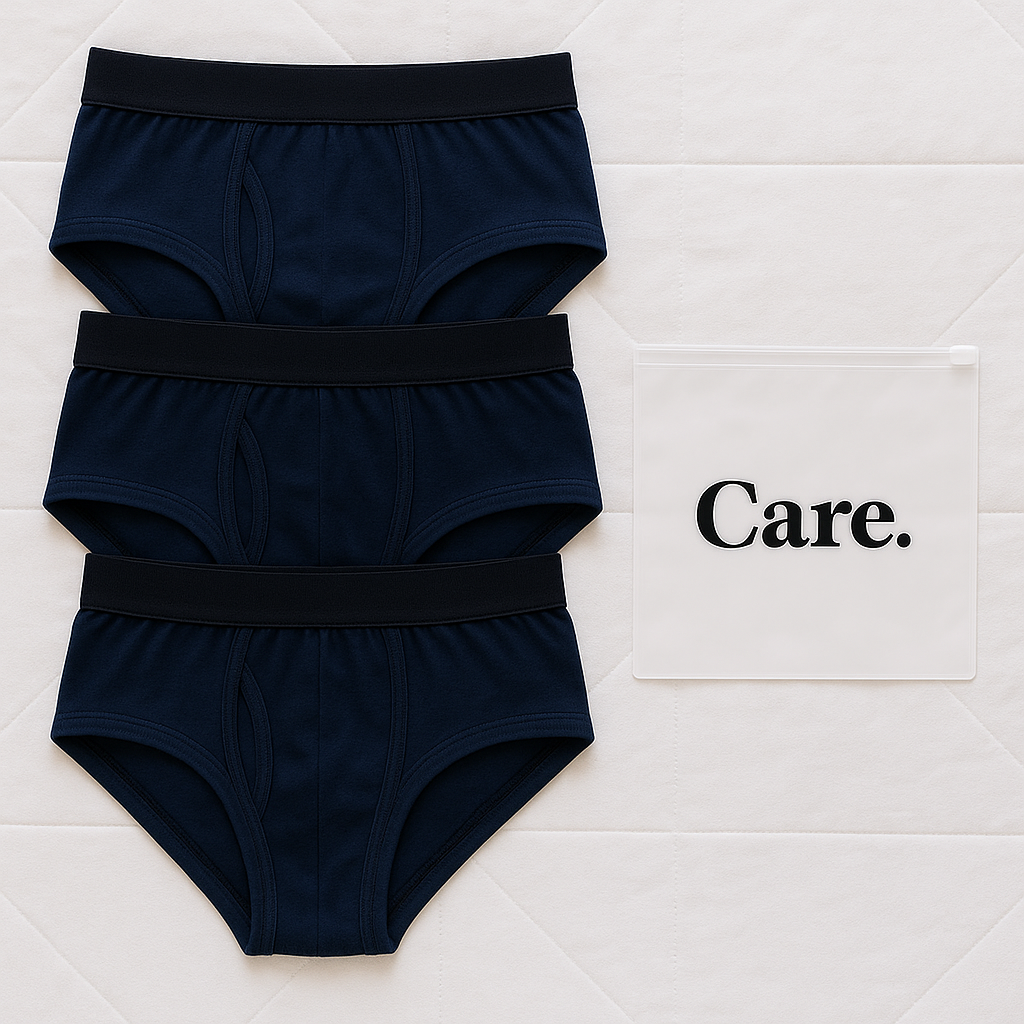 Care. - Ultra-absorbent incontinence briefs for men