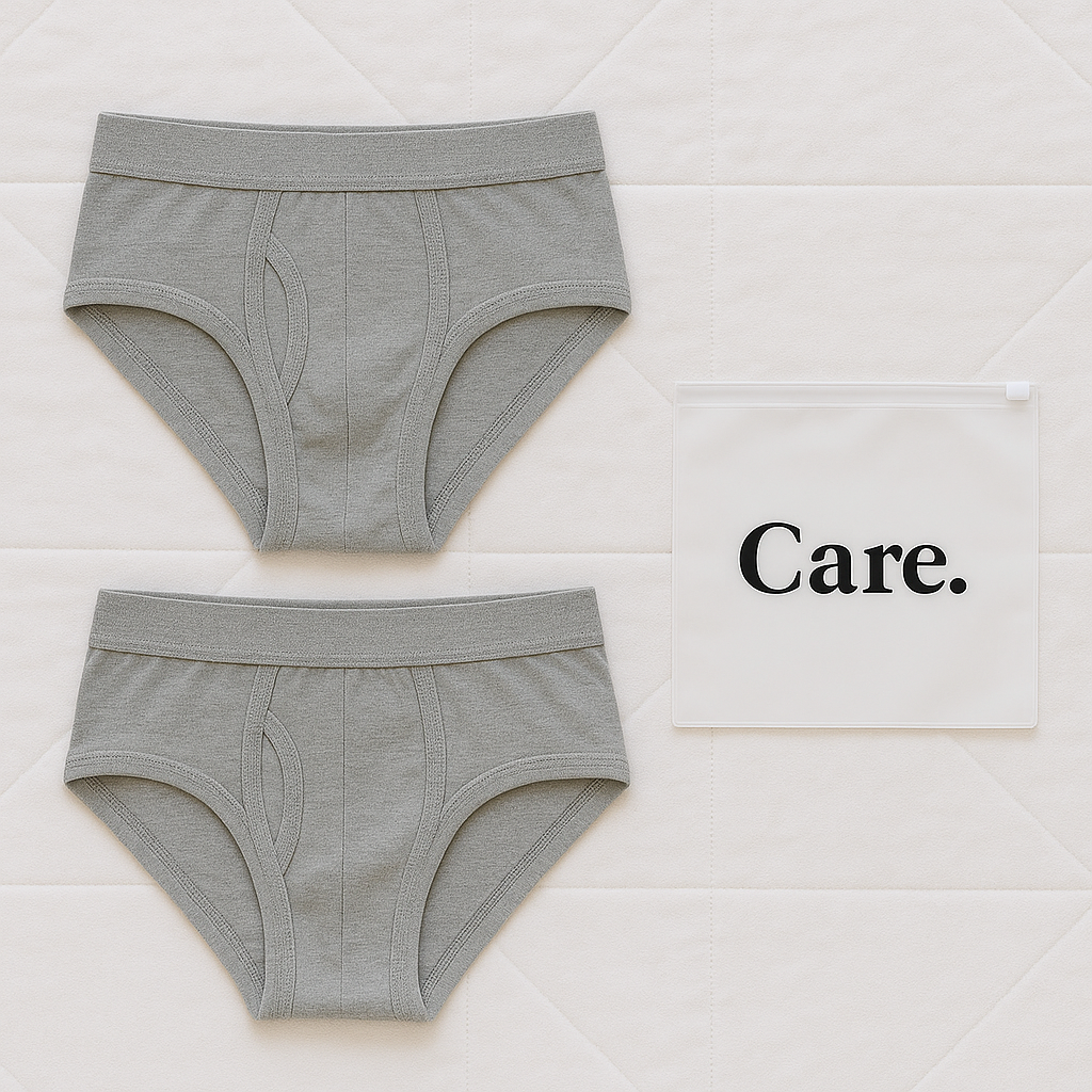 Care. - Ultra-absorbent incontinence briefs for men