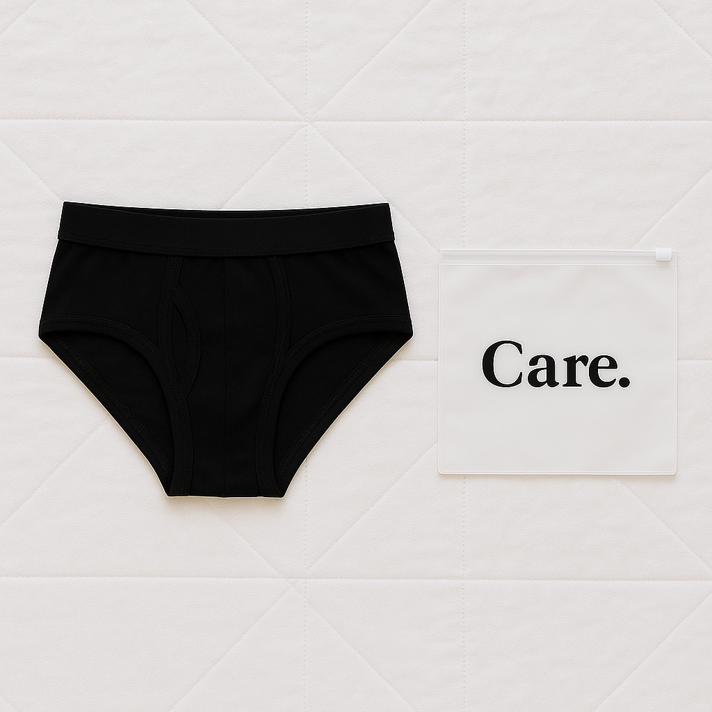 Care. - Ultra-absorbent incontinence briefs for men