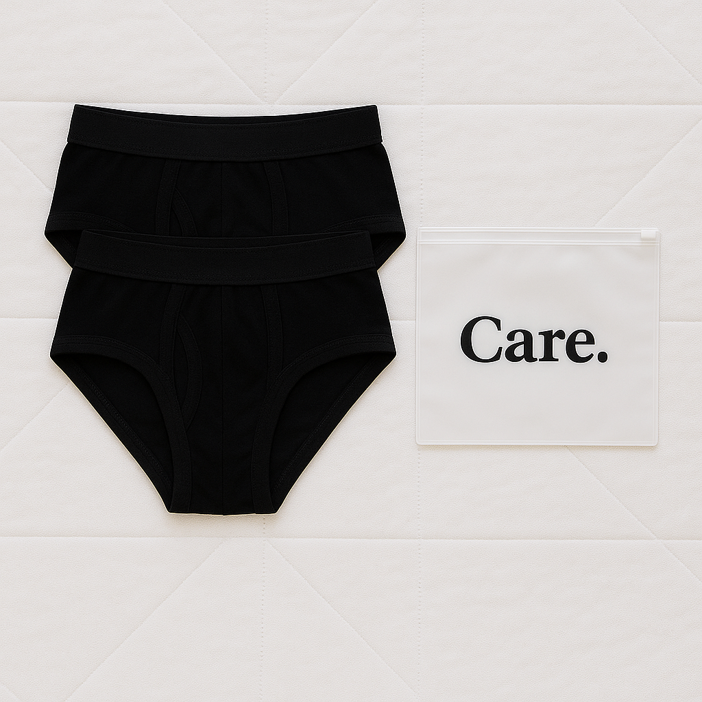 Care. - Ultra-absorbent incontinence briefs for men