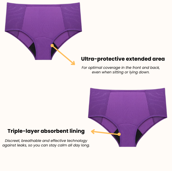 New: High-waisted incontinence pants