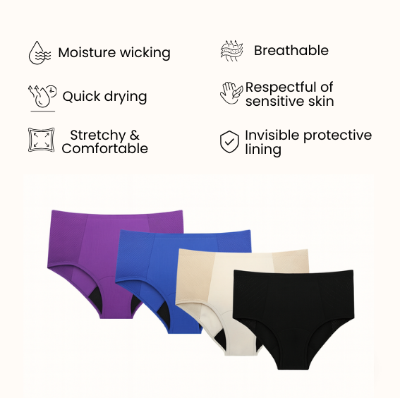 New: High-waisted incontinence pants