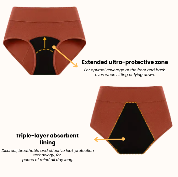 Care. - The anti-urinary leak underwear N°1