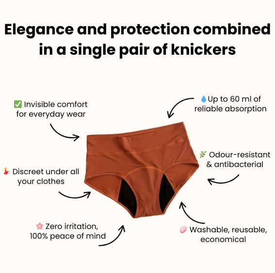Care. - The anti-urinary leak underwear N°1